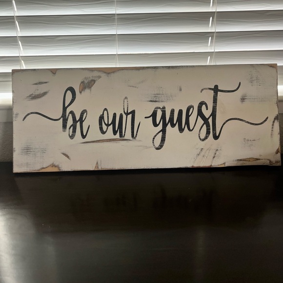 Guestroom sign be our guest! - Picture 1 of 1